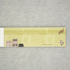 [Kinose Printing] Memo Pad – My Dear Cats (Paris)