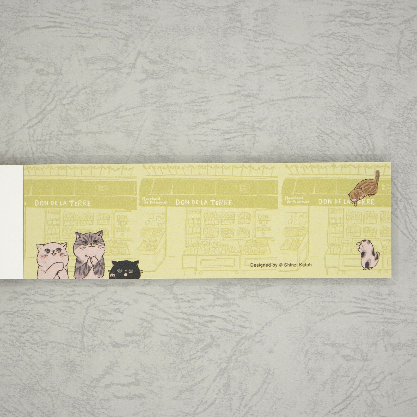 [Kinose Printing] Memo Pad – My Dear Cats (Paris)