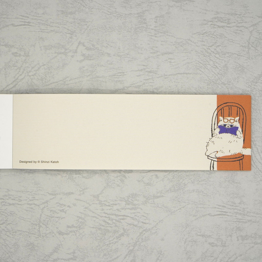[Kinose Printing] Memo Pad – My Dear Cats (Reading)