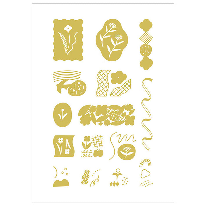 KITTA Flake- Transfer Sticker- Humming