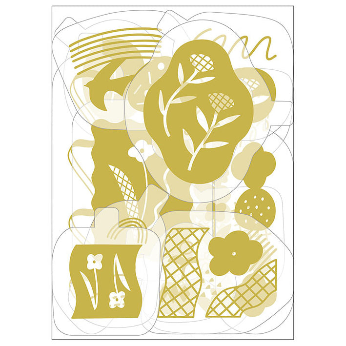 KITTA Flake- Transfer Sticker- Humming