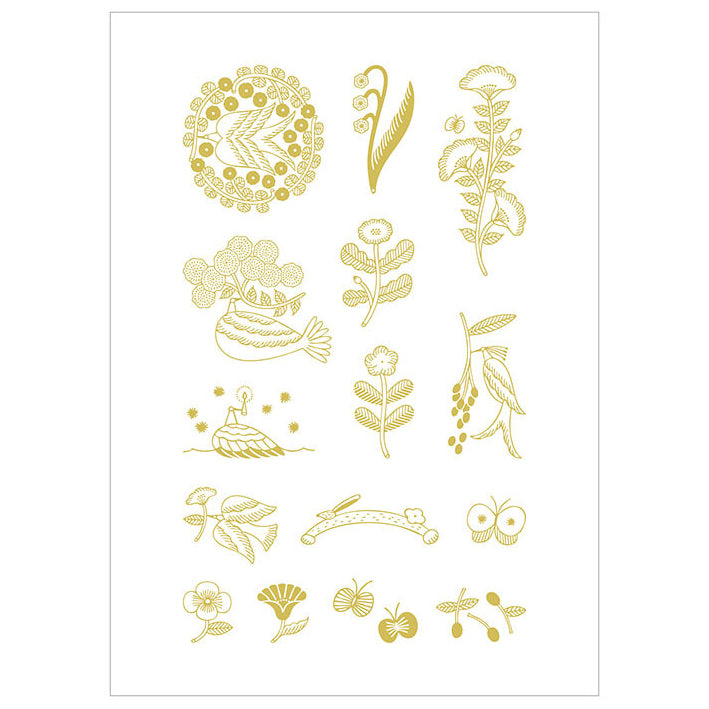 KITTA Flake- Transfer Sticker- Brightness