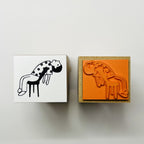 【Stamp House Morita Inbou】Wood Rubber Stamp- I can't do it anymore