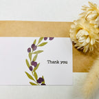 【Stamp House Morita Inbou】Wood Rubber Stamp- Olive