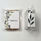 【Stamp House Morita Inbou】Wood Rubber Stamp- Olive