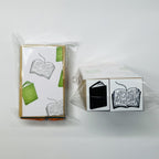 【Stamp House Morita Inbou】Wood Rubber Stamp- Book