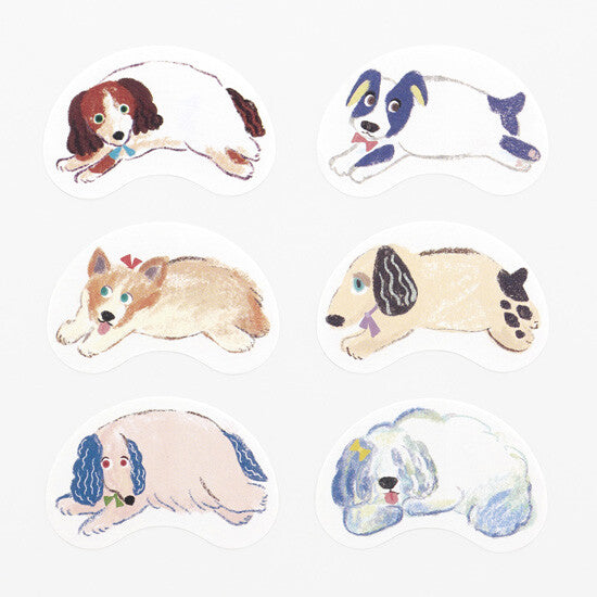[Bande] Masking Roll Stickers- Running Dog