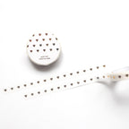 【forme】Gold Foiled Slim Washi Tape- Heart