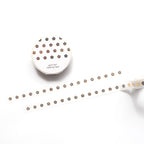 【forme】Gold Foiled Slim Washi Tape- Flower