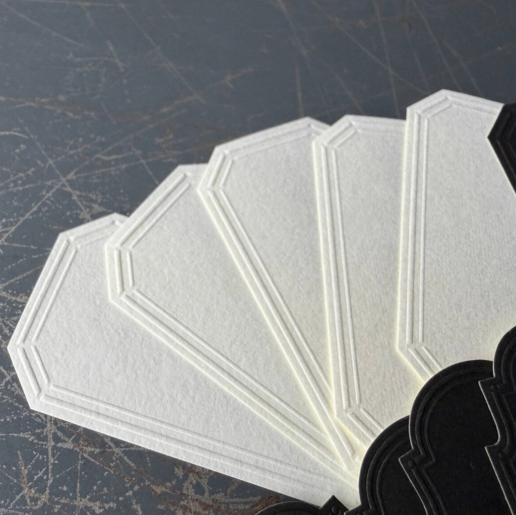 【OEDA LETTERPRESS】Emboss Sticker Box