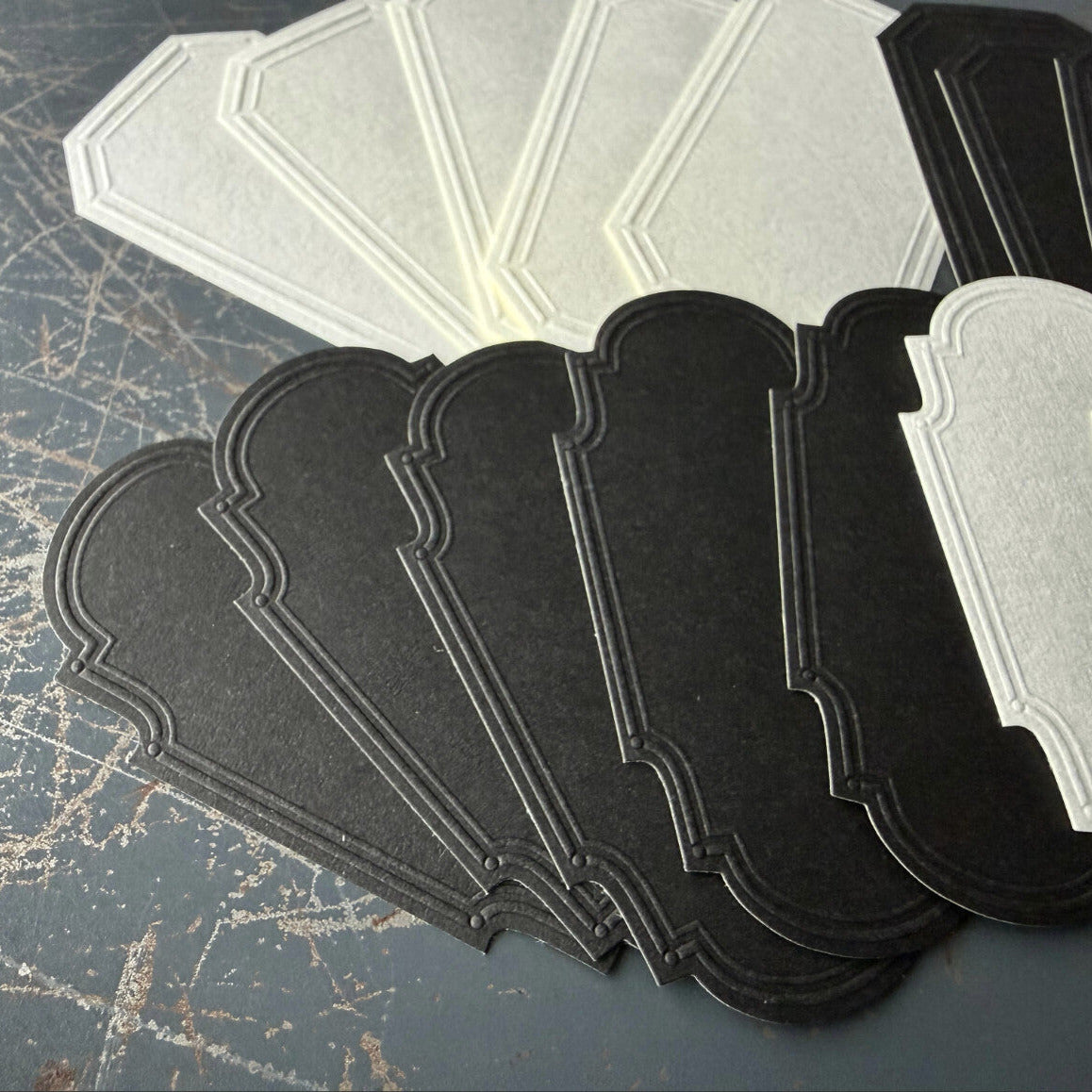 【OEDA LETTERPRESS】Emboss Sticker Box