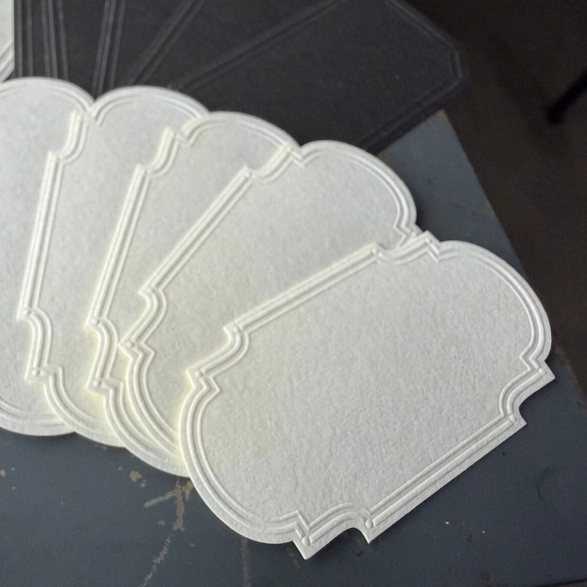 【OEDA LETTERPRESS】Emboss Sticker Box