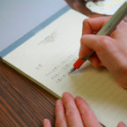 【Kohunkan Kappansho】 Letterpress Retro Pattern Series- Letter Pad-Gold