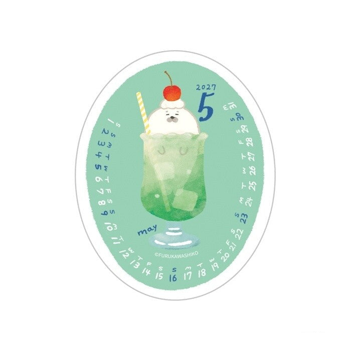 FURUKAW SHIKO -2027 Sticker Calendar