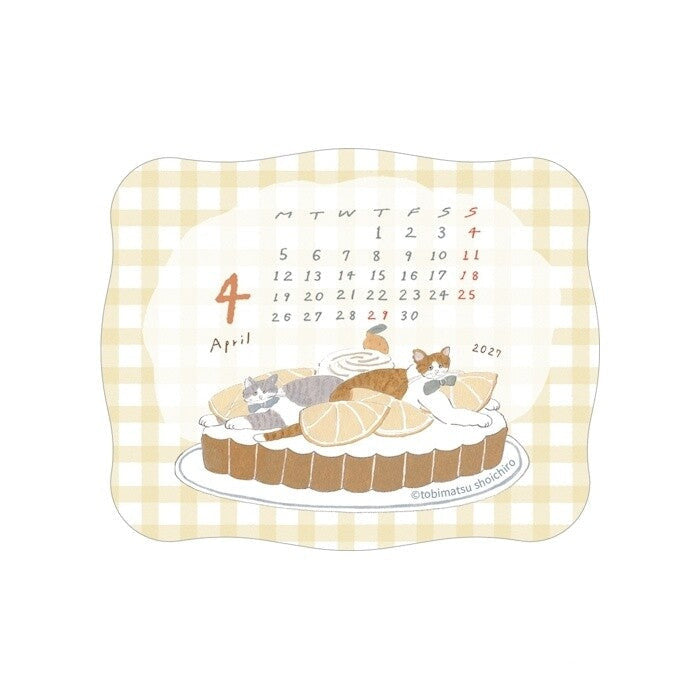 FURUKAW SHIKO X Tobimatsu Shoichiro -2027 Sticker Calendar