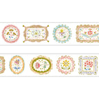 Nakai Wakka-Masking Tape- Gold Flake Infused Flower Label