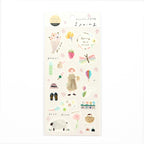 Miki Tamura - Gold Foil Planner Stickers - Spring