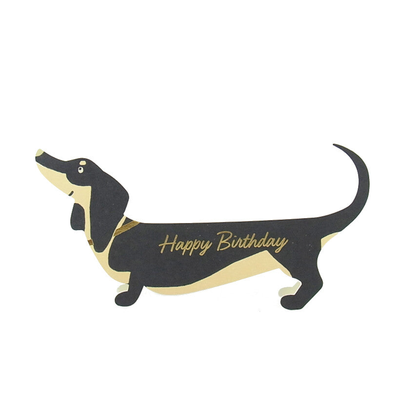 Dachshund Dog Birthday Card