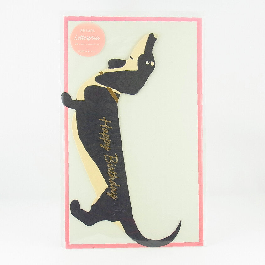 Dachshund Dog Birthday Card