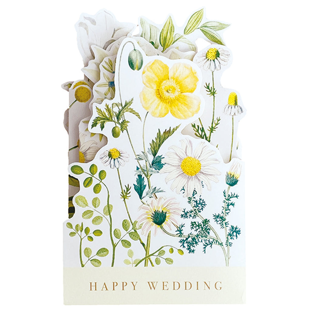 Wedding pop-up card | Garden