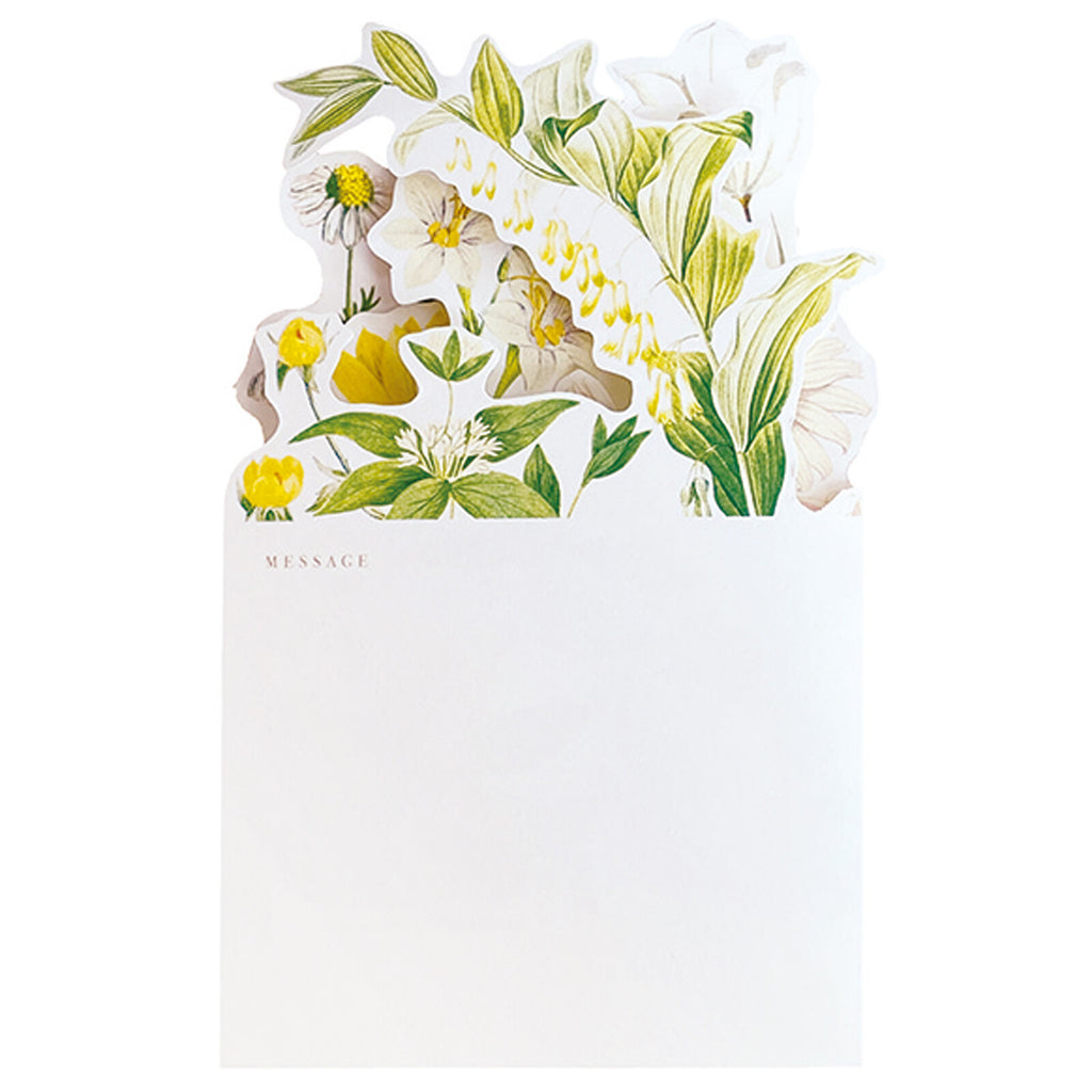 Wedding pop-up card | Garden