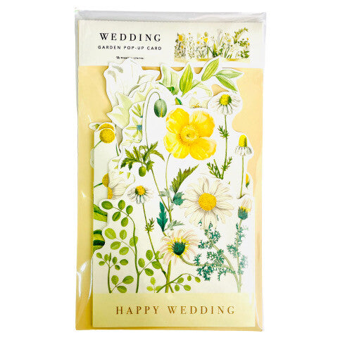 Wedding pop-up card | Garden