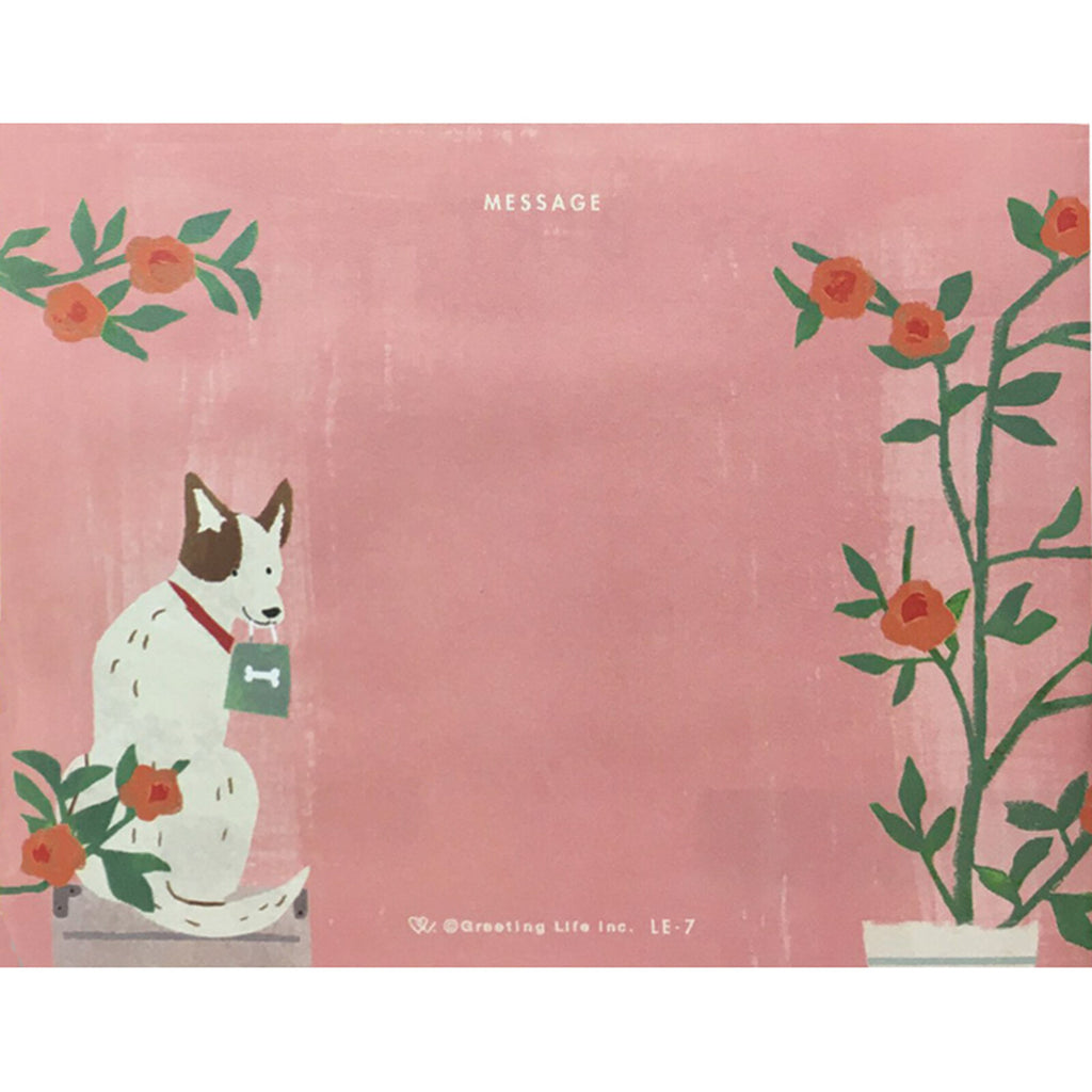 Birthday Card- Window (Dog Party)