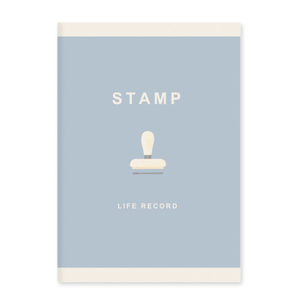 Life Record Note Book- Stamp Record