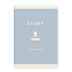 Life Record Note Book- Stamp Record