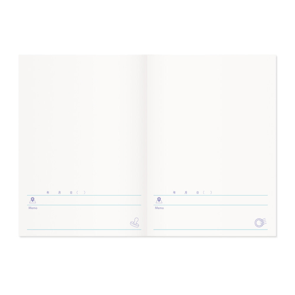 Life Record Note Book- Stamp Record