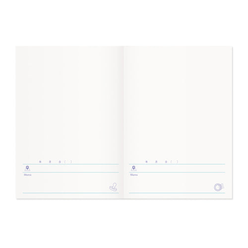 Life Record Note Book- Stamp Record