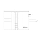 【Raymay Fujii Co】DAVINCI Agenda/Diary Book- Bible/ Personal Size- 24mm Ring