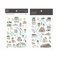 MU Print-on Transfer Sticker- Travel Map(Pro / 067)