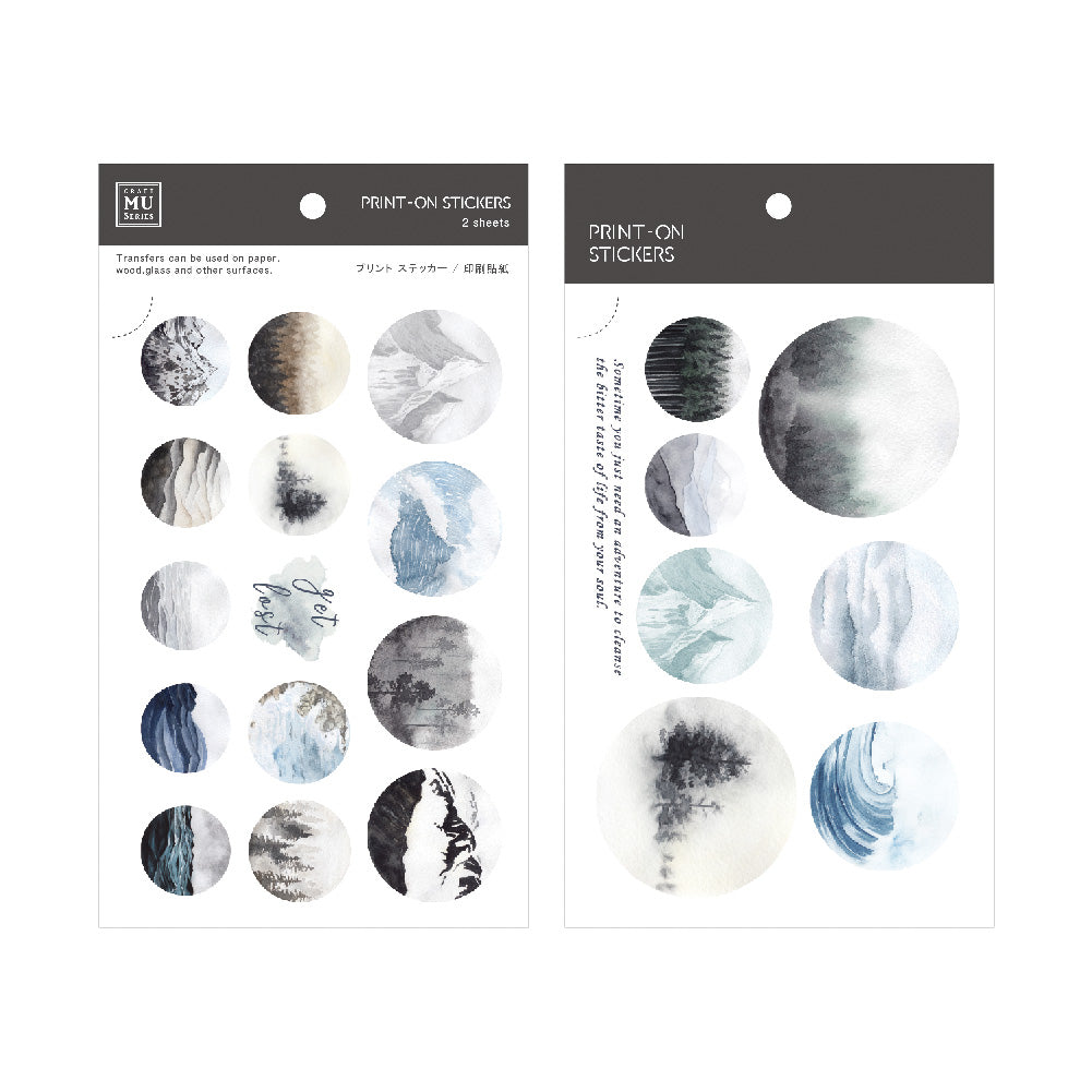 MU Print-on Transfer Sticker-Serene Realm (Pro / 087)