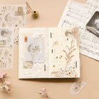 MU Print-on Transfer Sticker-White Moonflower Fragrance (Pro / 200)