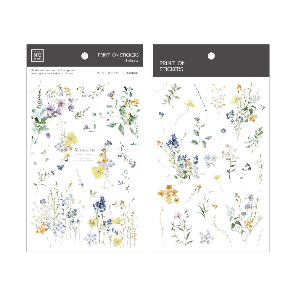 MU Print-on Transfer Sticker -Meadow (Pro / 277)