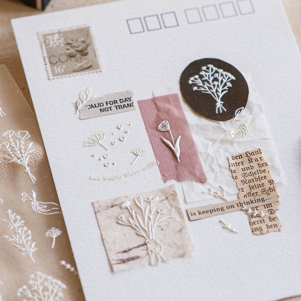 MU 3D Pop-Up Sticker- Little Bouquet