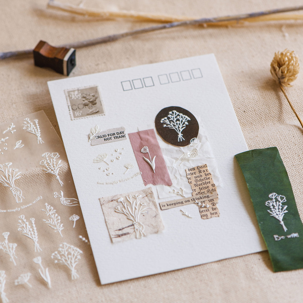 MU 3D Pop-Up Sticker- Little Bouquet