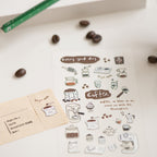 MU 3D Pop-Up Sticker - Coffee