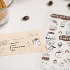 MU 3D Pop-Up Sticker - Coffee