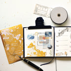 MU Gold Foil Print-on Transfer Sticker- Hidden Gold Postmark (G06)