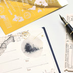 MU Gold Foil Print-on Transfer Sticker- Hidden Gold Postmark (G06)
