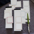 OEDA LETTERPRESS - 3 Label Frame Book Memo Pad