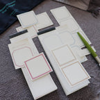 OEDA LETTERPRESS - 3 Label Frame Book Memo Pad