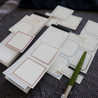 OEDA LETTERPRESS - 3 Label Frame Book Memo Pad