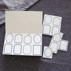 OEDA LETTERPRESS - 8 Shape Label Book