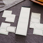 OEDA LETTERPRESS- 5 Label Book Memo Pad