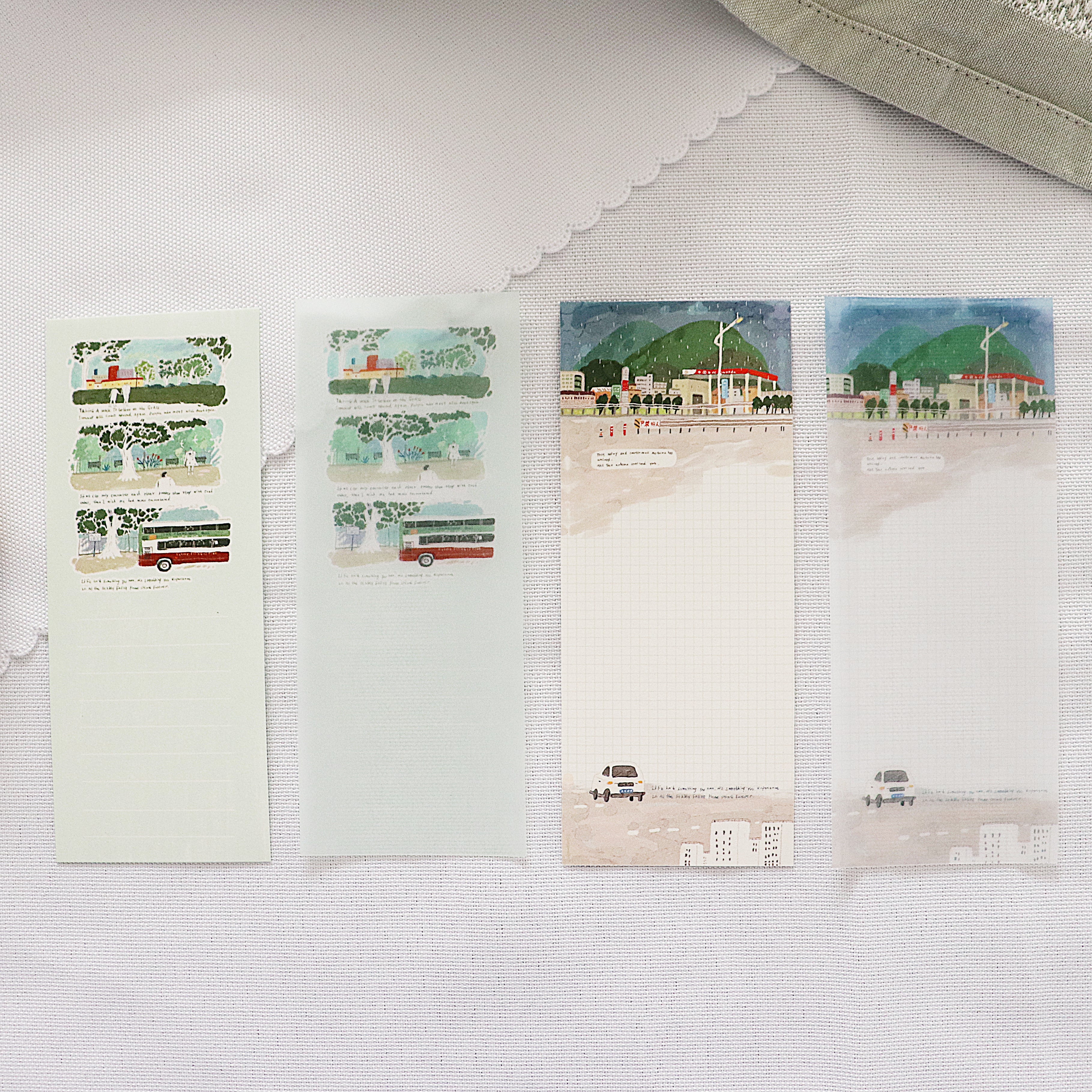 【Wanle Studio】 Memo Notes – Weekend Collection