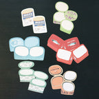 【Playful Stationery】– Die-Cut Memo Notes – Fold-Up Can