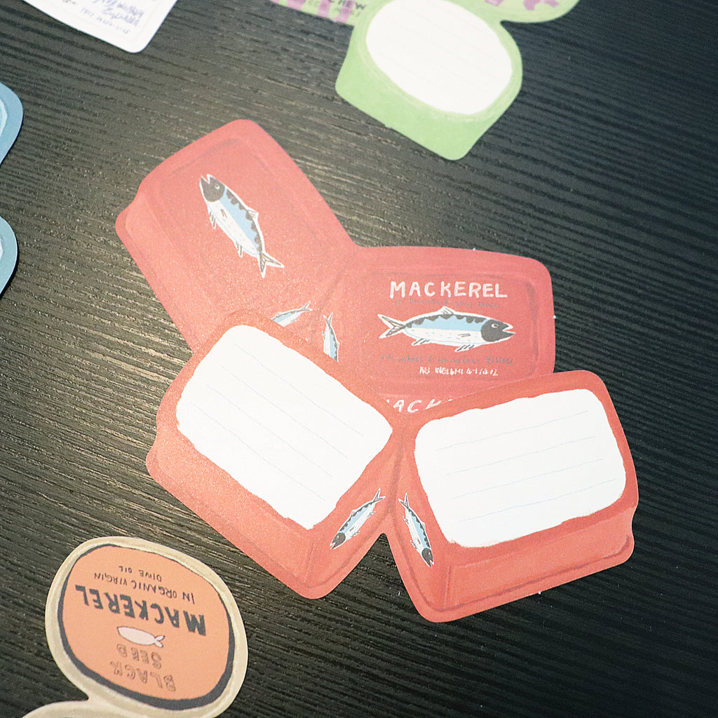 【Playful Stationery】– Die-Cut Memo Notes – Fold-Up Can